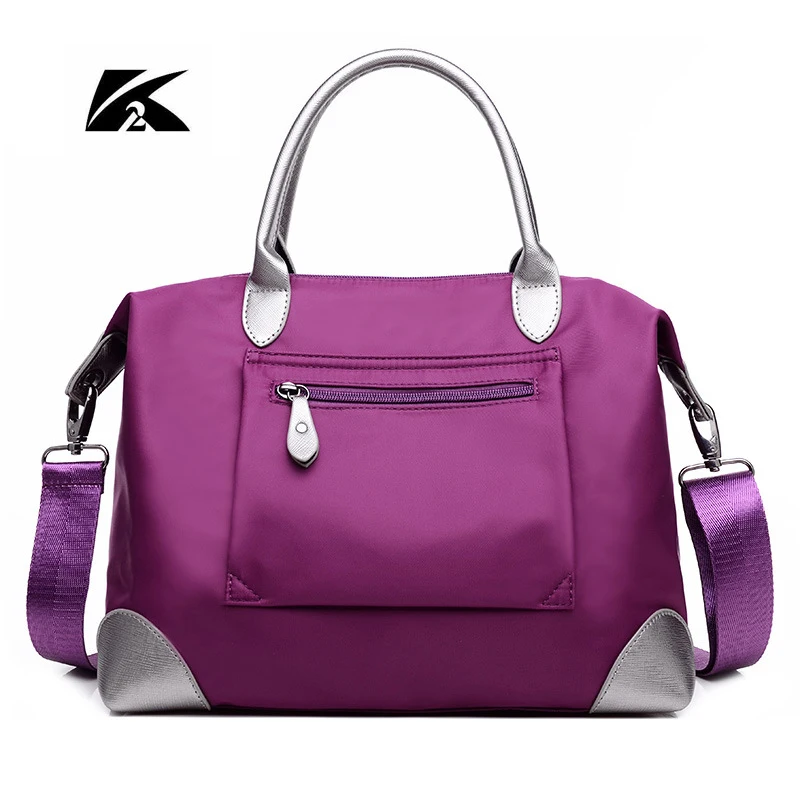 Kvky Повседневное Водонепроницаемый нейлоновая сумка для Для женщин Сумки