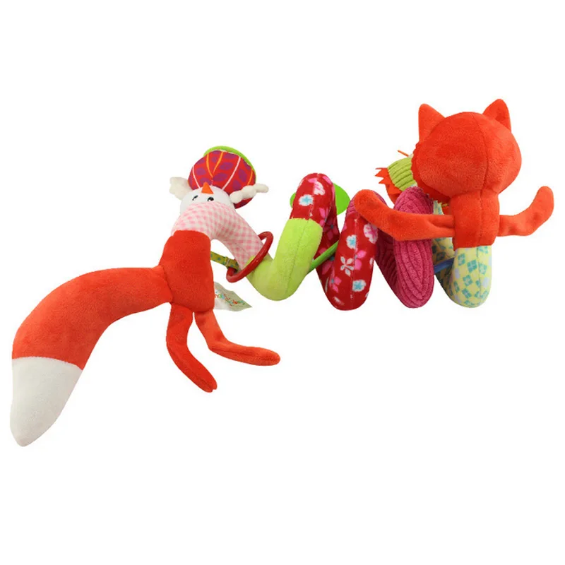 Детская кроватка вертеться вокруг плюшевые погремушки игрушки подвижные