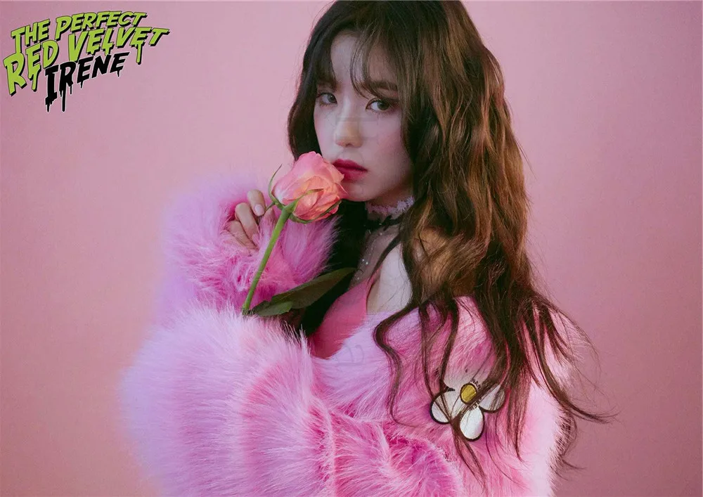 Зеленый Идеальный Красный бархат Bad Boy настенные плакаты Наклейки K-pop украшение дома высокой четкости - Цвет: Зеленый