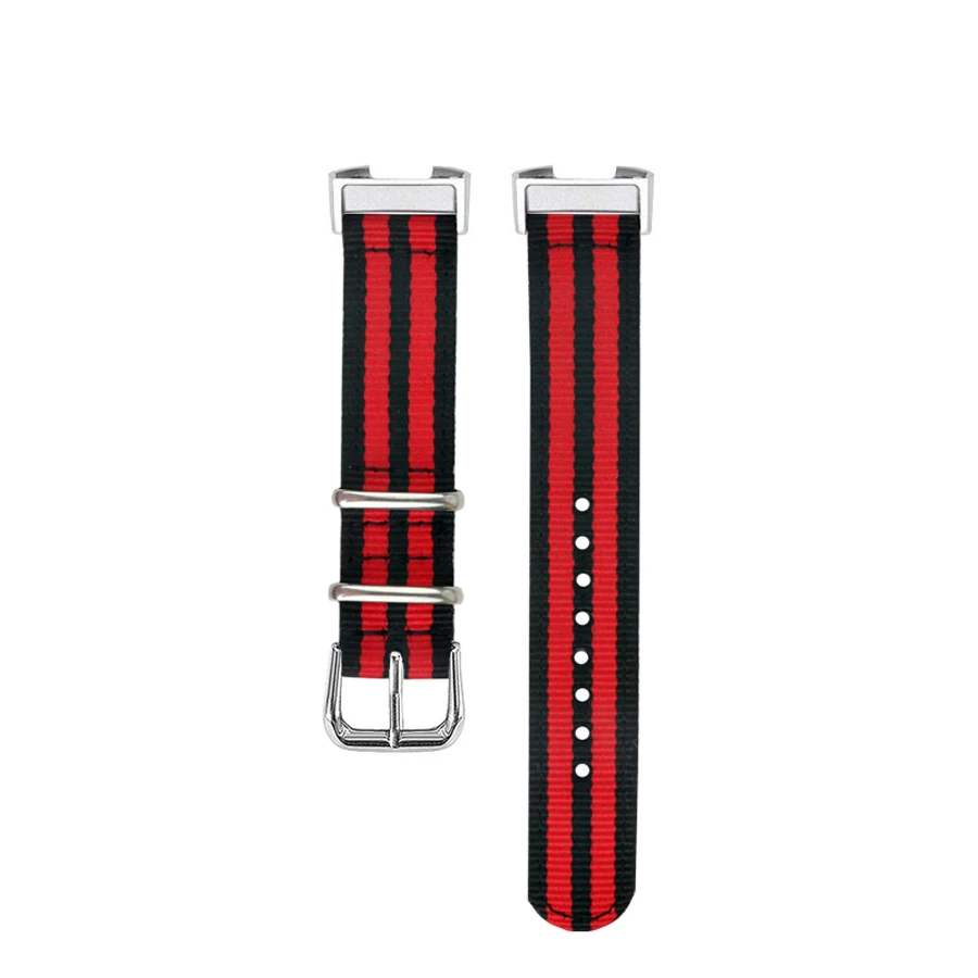 Woven Nylon Wrist Strap Watch Band for Fitbit Charge 4 Fabulous 3 Men Women | Электроника