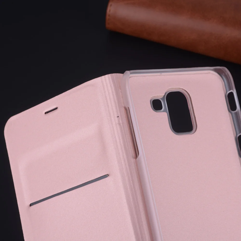 360 Полное покрытие Кожаный чехол для телефона samsung Galaxy J6 2018 J 6 см J600 J600F J600G SM J600FN