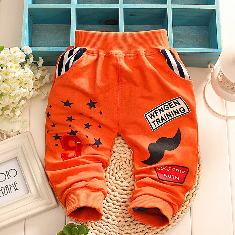 2016 New Spring&ampAutumn High quality cotton 1 piece baby pants 0-3 years boy |