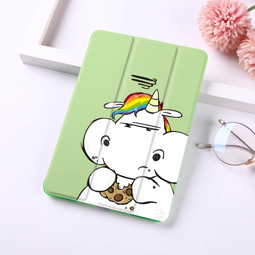 Чехол-книжка с единорогом для iPad Mini 5 4 3 2 1, чехол для планшета, защитный чехол для iPad Mini 1 2 3 из искусственной кожи