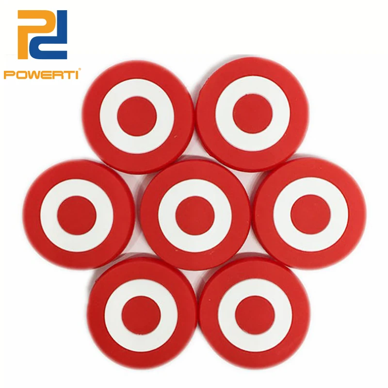 10 шт./Лот вибратор POWERTI для теннисных ракеток милый амортизатор Red Bull's eye