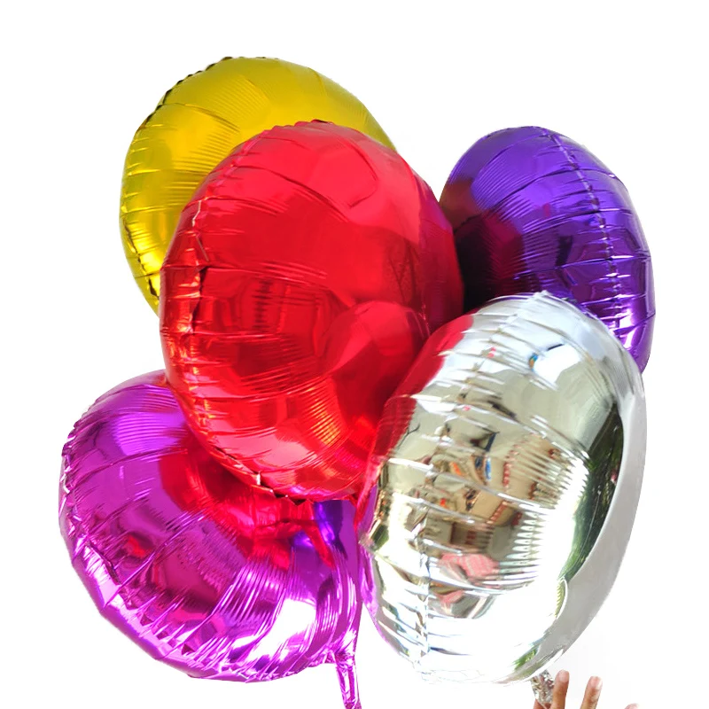 Распродажа 18 дюймовые Красочные воздушные шары из алюминиевой фольги свадебные