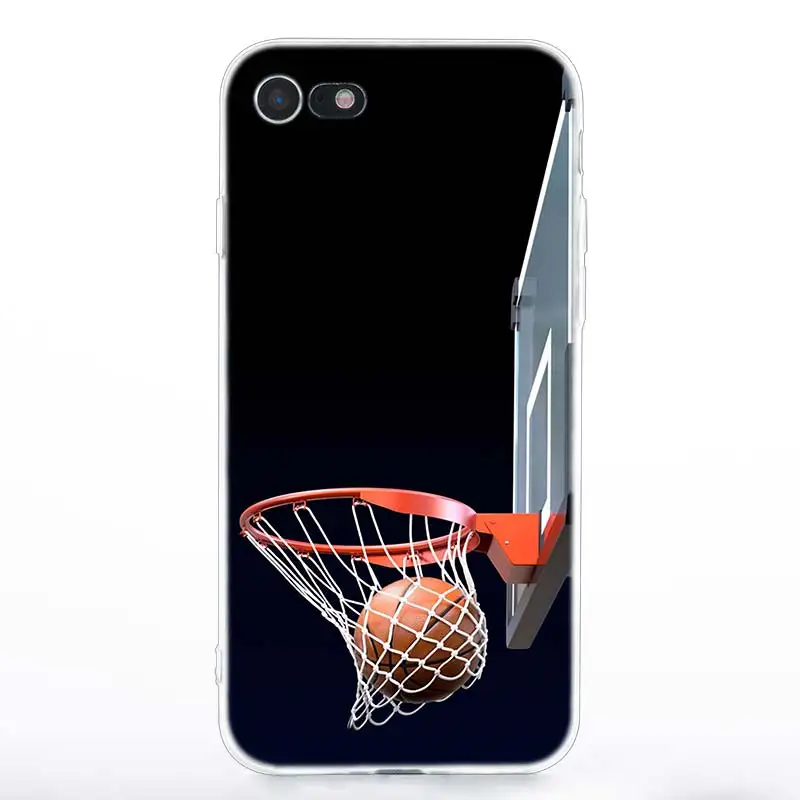 Прозрачный силиконовый чехол I Love Basketball для iPhone 11 11Pro XS MAX XR X 8 7 6S 6 Plus 5S чехол для телефона