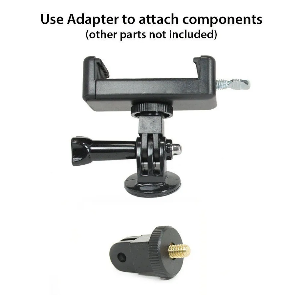 4 шт. набор винтовых адаптеров для крепления телефона Sony Canon или GoPro. 2 вида стилей