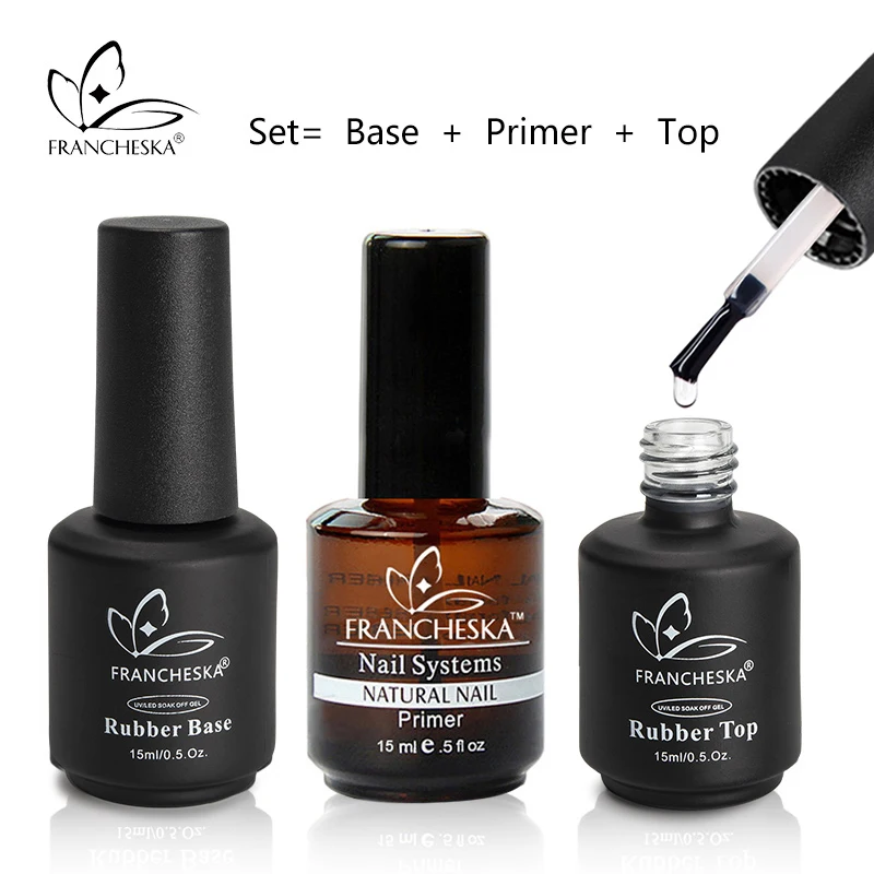 2019 гвозди на прозрачной основе без кислоты вымачивать праймер геланастомоз Гель