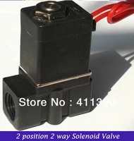 plastic micro solenoid valve 2p025 06 18 2 position 2 way mini valve direct acting type solenoid valve