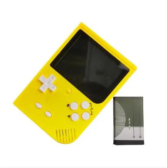 Yellow Горячая Распродажа Coolbaby RS69 3 дюймовый экран Ретро портативная игровая консоль 8G 2000 Встроенные игры Поддержка TF карты игровой файл - Цвет: Yellow