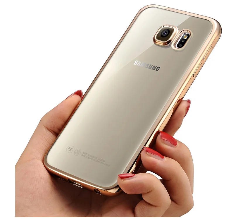 Роскошный Ультратонкий чехол из ТПУ для телефона Samsung Galaxy A3 A5 A7 J1 J3 J5 J7 2016 2017 S5 S6 S7
