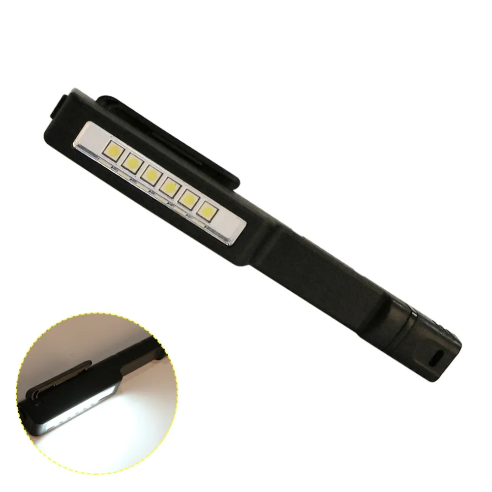 2 шт./лот 6 * SMD LED фонарик многофункциональный уличный со светодиодной лампой и