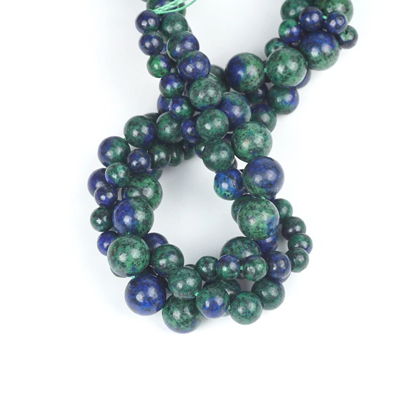 Новый натуральный камень Феникс лазурит круглые бусины шарики драгоценный 6/8/10
