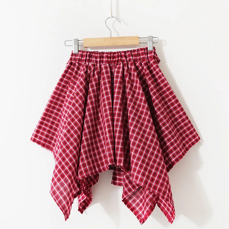 7 видов цветов Женская летняя футболка с высокой талией|Женские юбки| |