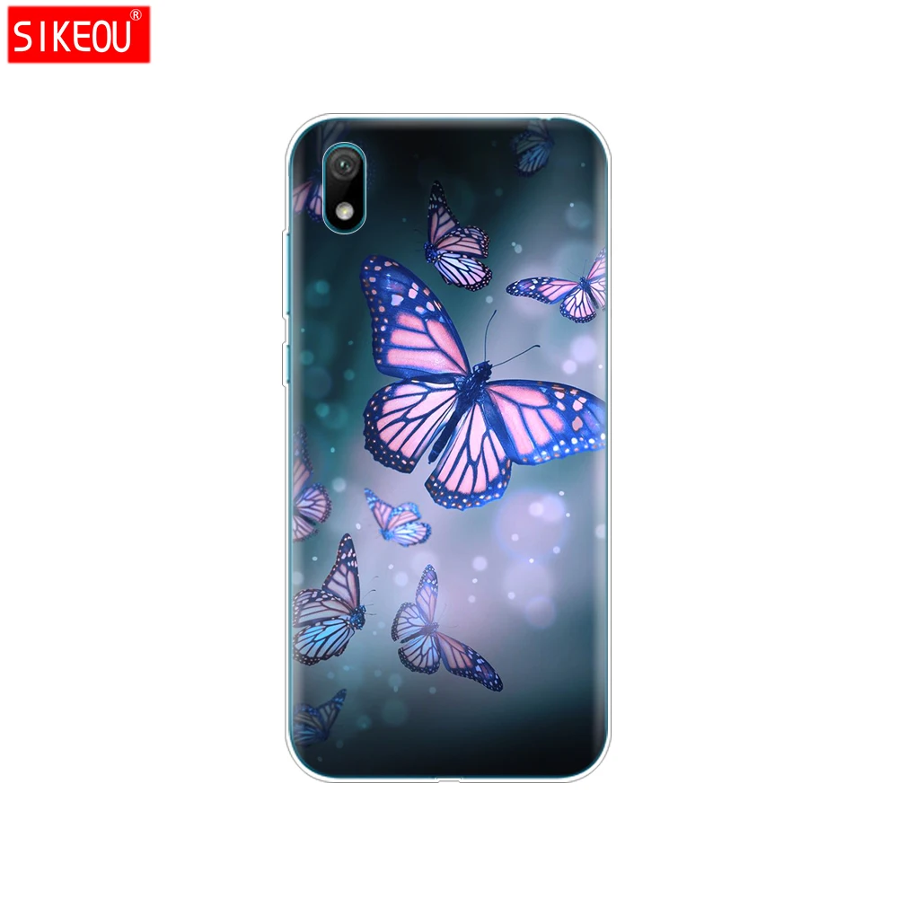 12073 Для huawei y5 чехол бампер Силиконовый ТПУ задняя крышка мягкий чехол для телефона для huawei Y5 coque бампер 5,71 дюймов Кот Цветок - Цвет: 12073