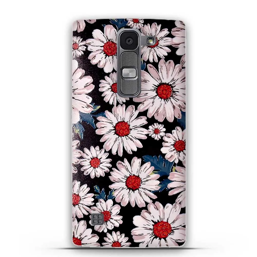 Чехол с 3D цветами для LG Spirit, мягкая задняя крышка из ТПУ, чехол для телефона s для LG Spirit 4G LTE H440Y H420 H422 H440N, силиконовый чехол - Цвет: 3