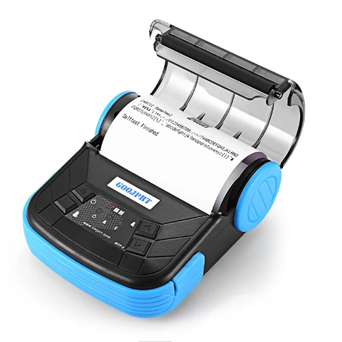 MTP-3 80 мм Мини bluetooth Themal принтер портативный беспроводной термопринтер подходит для Android iOS Windows - Цвет: printer only