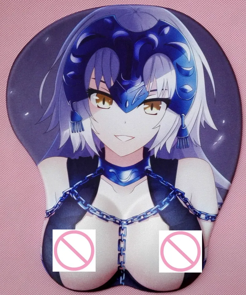 2019 новая версия японского аниме силиконовый 3d коврик для мыши из лайкры тканевые