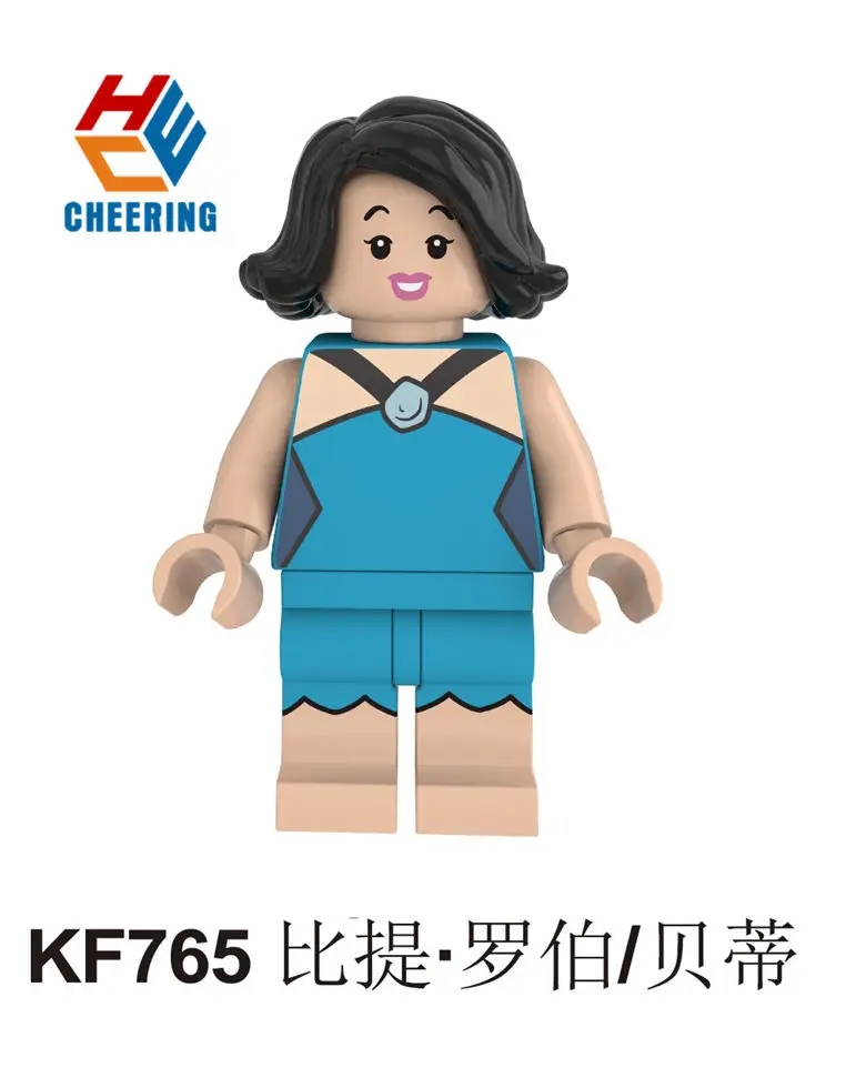 KF765 Without Box Single Sale Building Blocks Famous Movie Five Nights At Freddy Chica Bunny Foxy Spintraft Brick Children Toys Kids Gift KF6071 - Цвет: KF765 Without Box