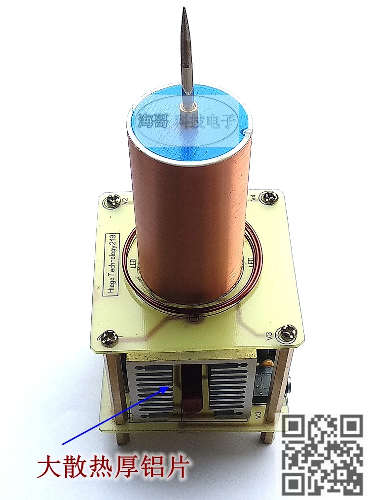 Music Tesla Coil Space Lights Плазменные динамики Technology электронная продукция сделай