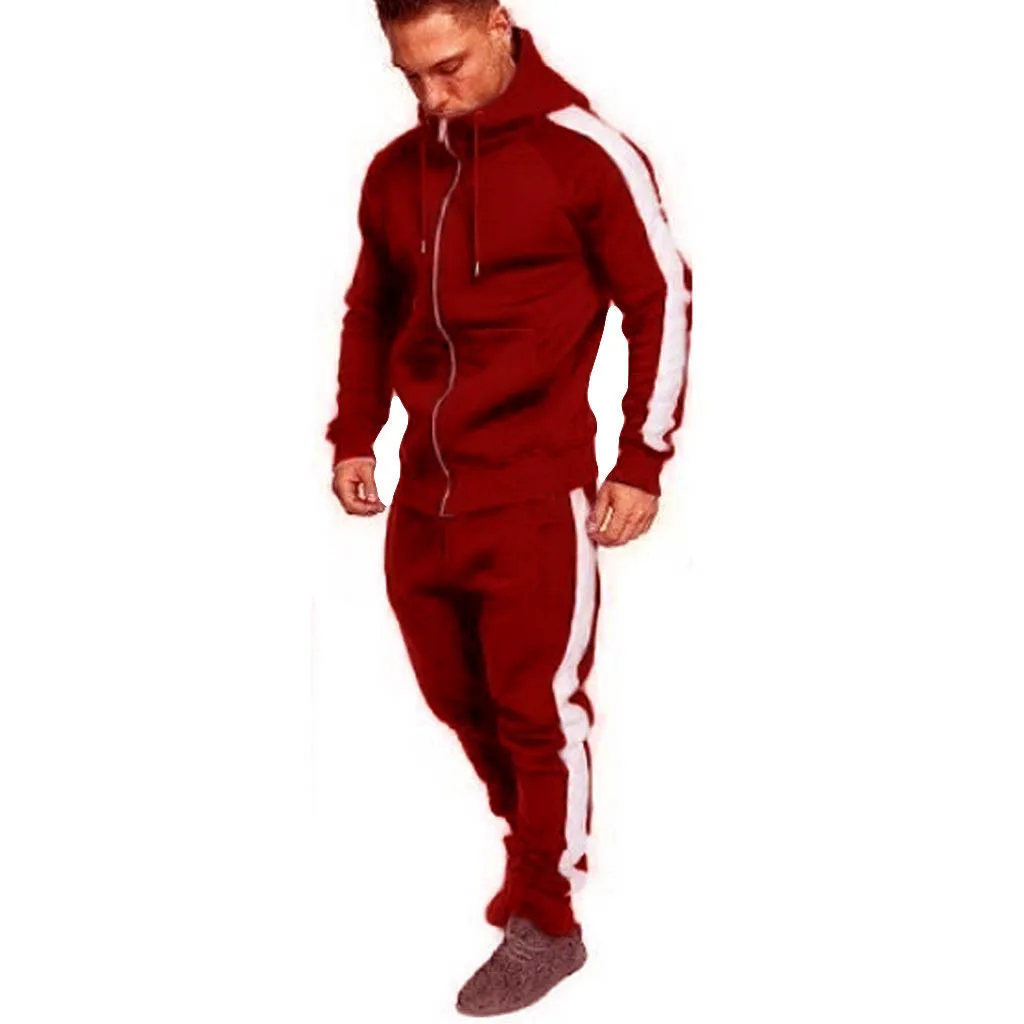 New men Tracksuit Autumn Winter Sportsuit Men Hoodies Sweatpants Sets Men Gym Sportswear Running Jogging Suit men sweatsuits