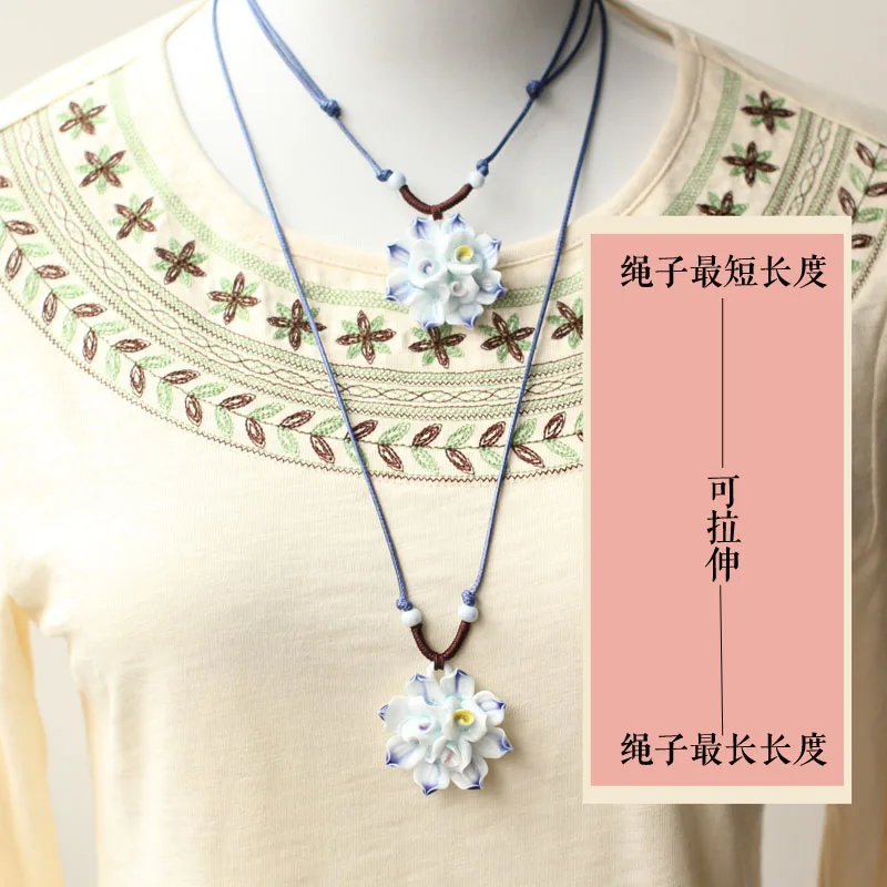 Новое модное женское керамическое классическое ожерелье и кулоны Сделай Сам