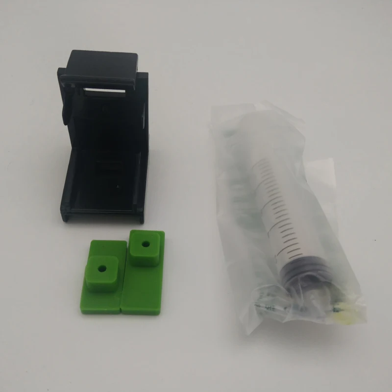 Vilaxh DIY инструмент для заправки СНПЧ с зеленой подкладкой кольцом Epson/HP/Canon/Lexmark