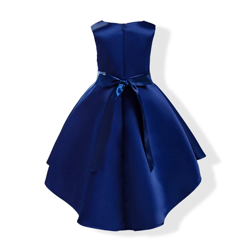 Yeedison Sleeveless Girls Princess Dress New Bow Children Party Dresses For Ball Gown Cute Wedding Girl Kids Costume | Детская одежда и