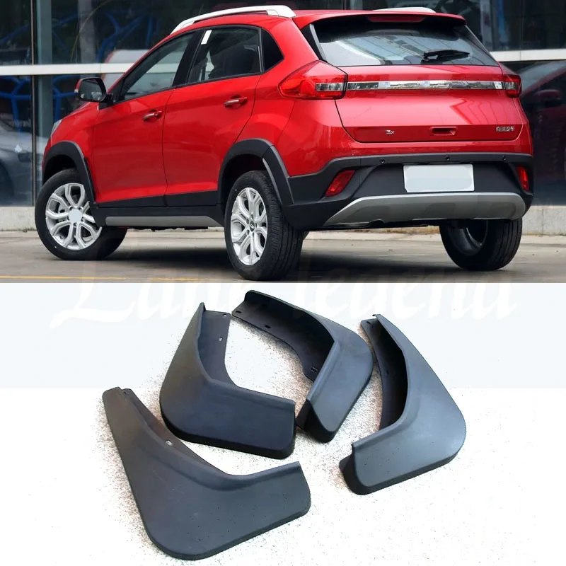 Набор литых автомобильных брызговиков для Chery Tiggo 2 Брызговики передние и задние брызговики крыло аксессуары