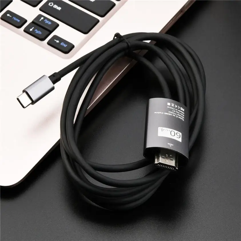 Новый адаптер кабель USB Type C Lightning к HDMI w/зарядный для Samsung Galaxy S9 iPhone гаджет l0807 #3| |