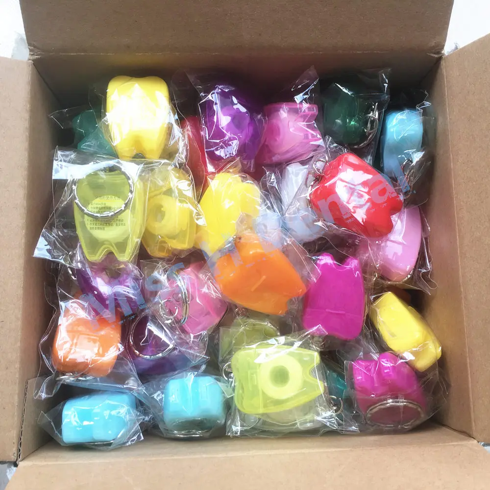 20 шт./компл. зубчатая цепочка для ключей плоская портативная зубная нить ухода за