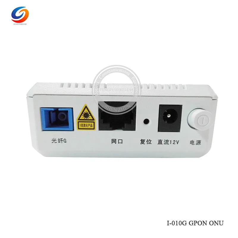 10 шт. оригинальный Alcatel Lucent Bell I 010G GPON ONU FTTH ONT с 1 GE ethernet портом SC/UPC вход английская