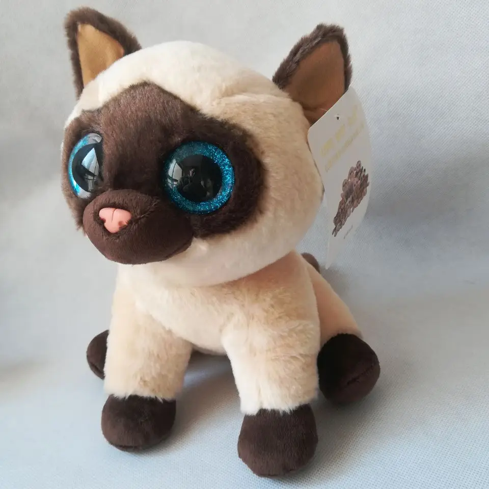 Высококачественные товары милая плюшевая игрушка в виде кота размером около 25 см