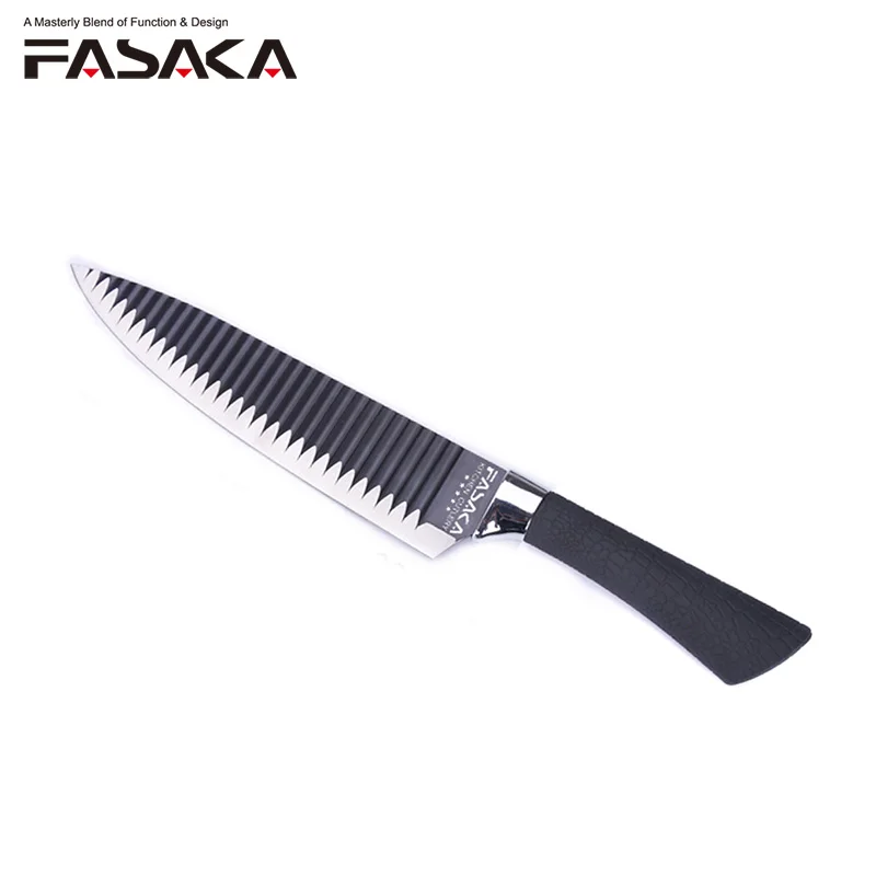 FASAKA нержавеющая сталь Кухня Ножи 8 ''дюймовый шеф повар для шашлыков резка