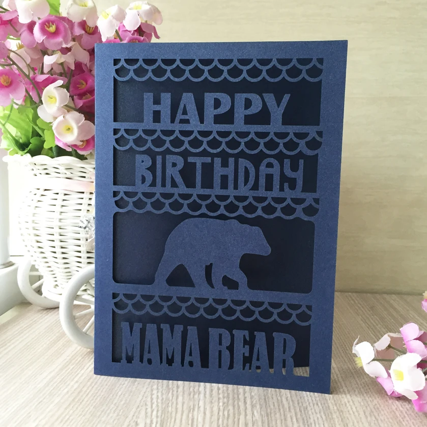 50 шт. поздравление на день рождения благословение приглашения Обложка открытка