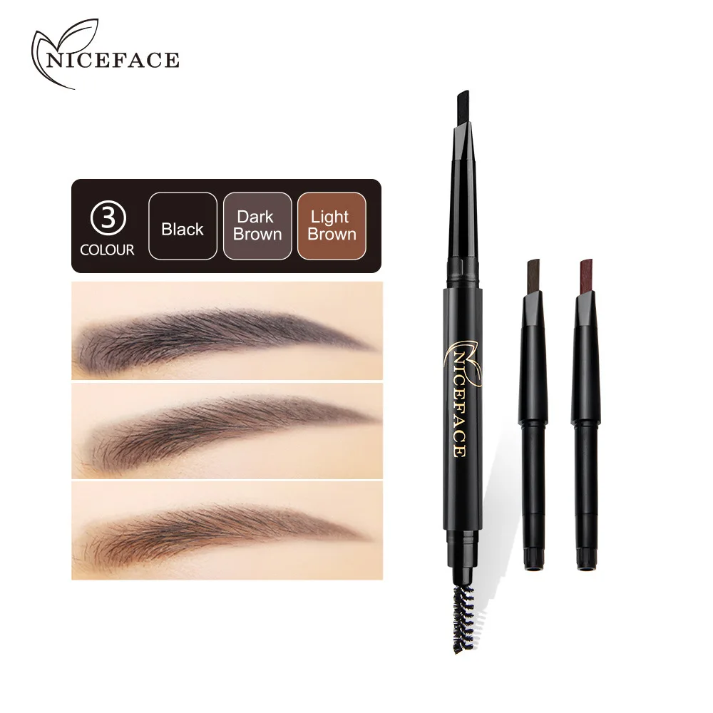 Марка макияж бровей автоматический Pro Водонепроницаемый карандаш для макияжа 4