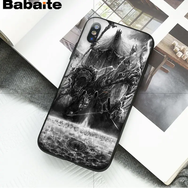 Роскошный высококачественный защитный чехол Babaite bloodborne DIY для мобильных телефонов Apple iPhone 8 7 6 6S Plus X XS MAX 5 5S SE XR