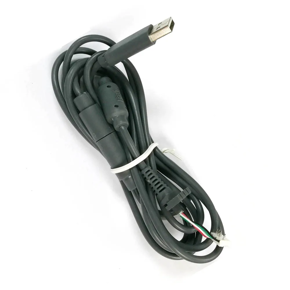 Цвет черный серый Комплект из 4 Pin проводной контроллер Интерфейс USB кабель для