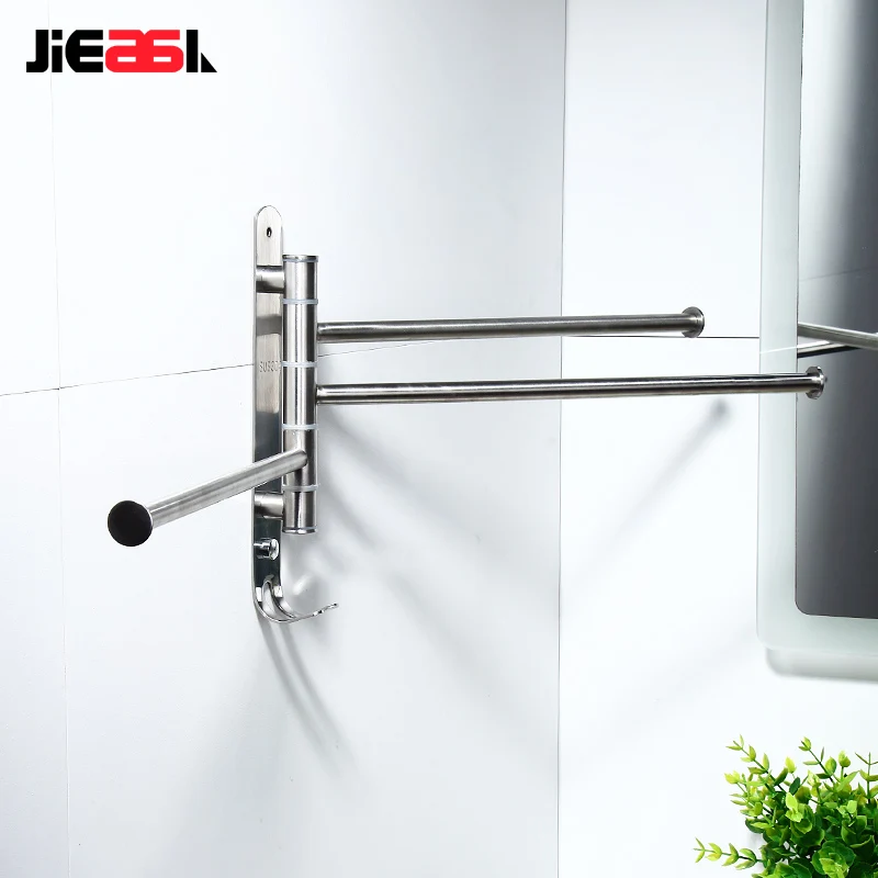 Вешалка для полотенец из нержавеющей стали настенное крепление | Обустройство