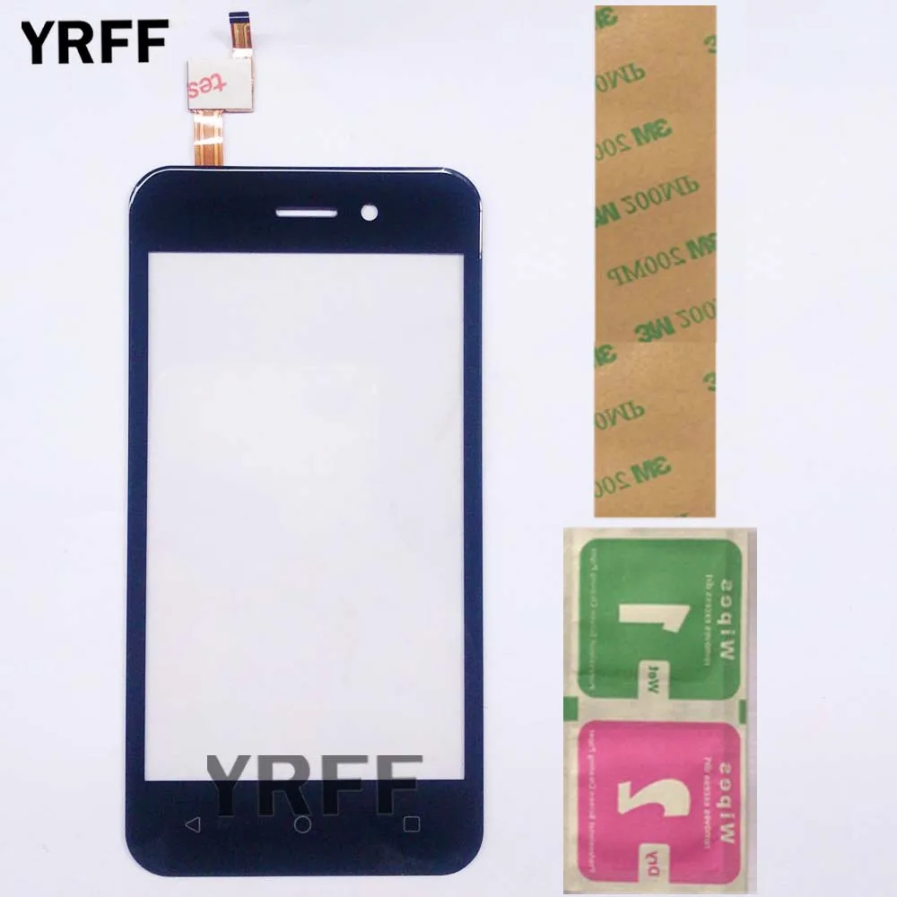 

Сенсорное стекло для Fly 5S, 4,2 дюйма, мобильный телефон, 3M, с клеем