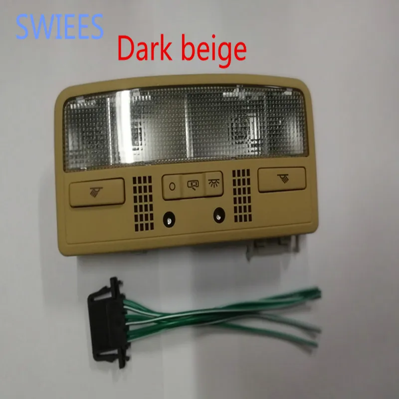 Лампа для чтения SWIEES бежевого интерьера купольная + кабель Passat B5 Octavia Superb 3B0 3BD 947 105