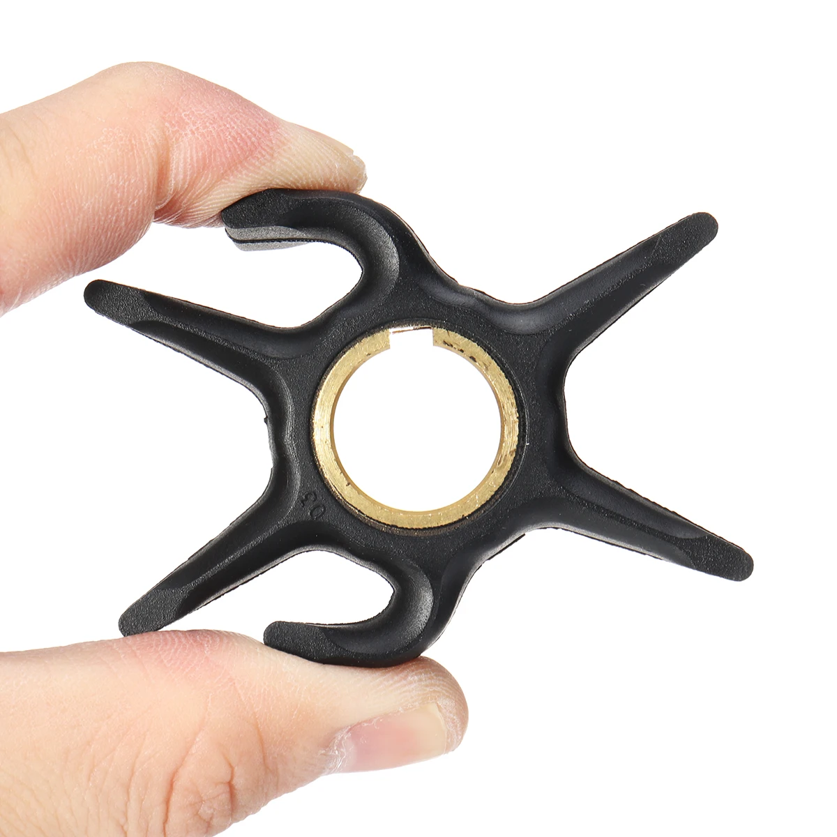

Water Pump Impeller 7cm Rubber For Johnson Evinrude 25HP-40HP 18-3006 / 378891 / 775521 Black 6 Blades Boat Accessories