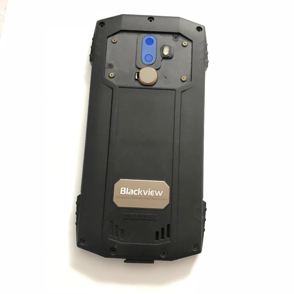Б/у крышка батареи задняя оболочка+ камера Стекло объектив для Blackview BV9000 Pro MTK6757 Восьмиядерный 5," 18:9 FHD 2160x1080