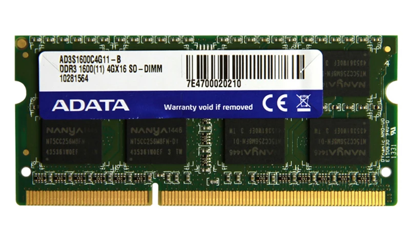 Оперативная память ADATA DDR3 DDR3L 1,35 в 1,5 в SO-DIMM 2 ГБ 4 ГБ 8 ГБ 1333 МГц 1600 МГц PC3-12800 для ноутбуков ThinkPad acer