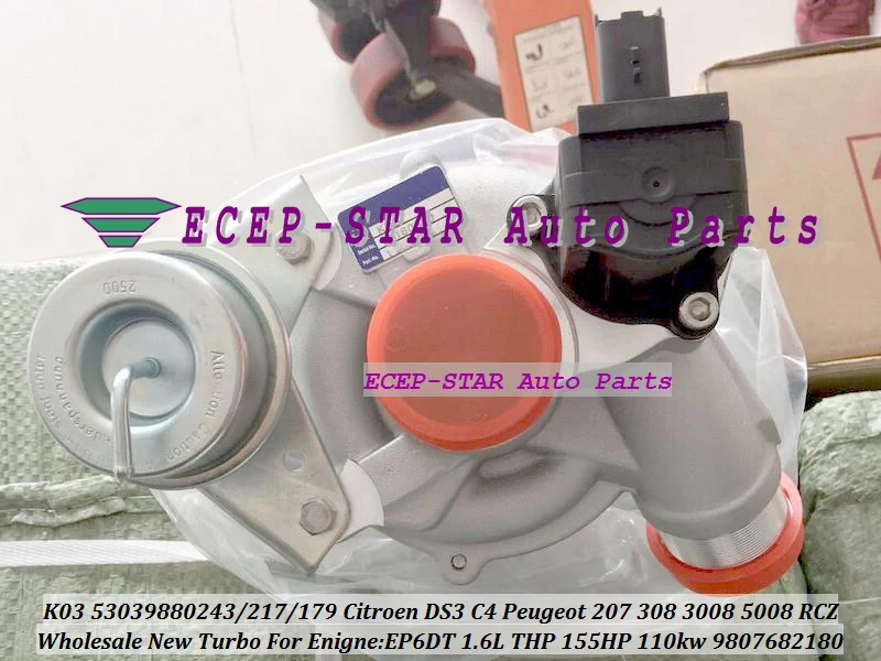 K03 179 217 243 53039700243 53039700217 53039700179 V76008838001 V762045580 01 EP6CDT 1.6L 155HP + E привод Turbo|actuator turbo|turbo turbo