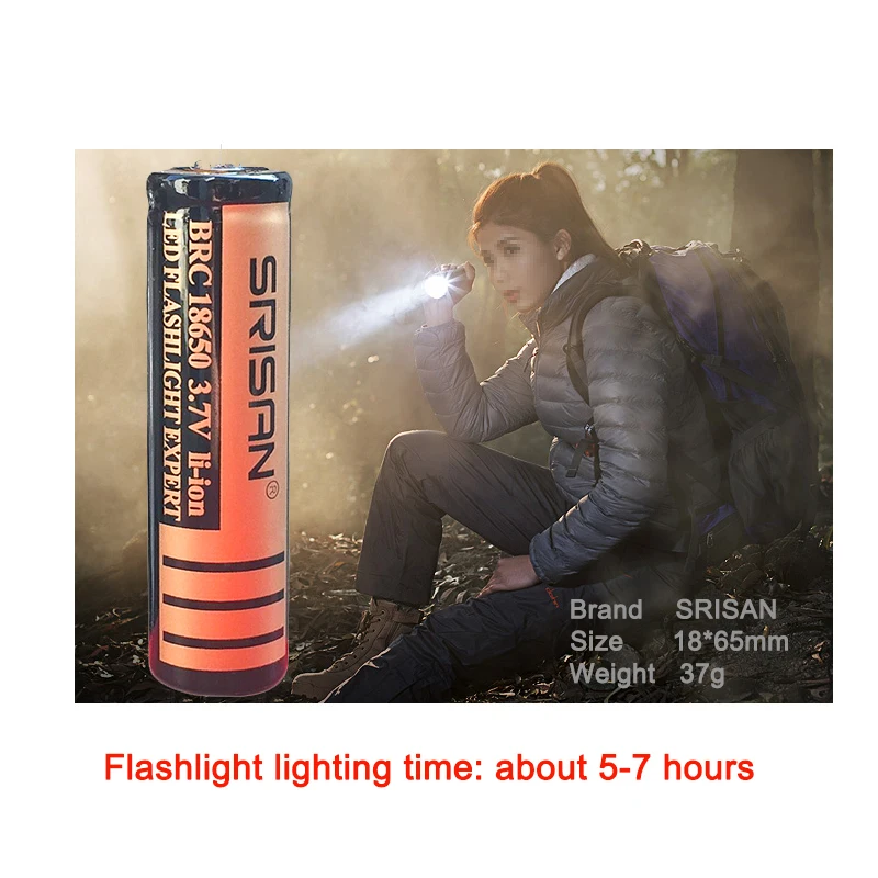 18650 led батарея (не AA) 3 7 V батареи литий-ионная аккумуляторная большой емкости T6