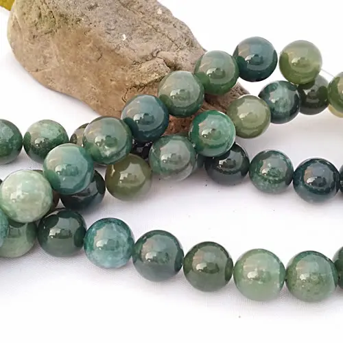 16PCS 10MM 12MM Natural Stone Round Beads Ball Diy Jewelry Findings Necklaces Earrings Bracelets Accessories | Украшения и