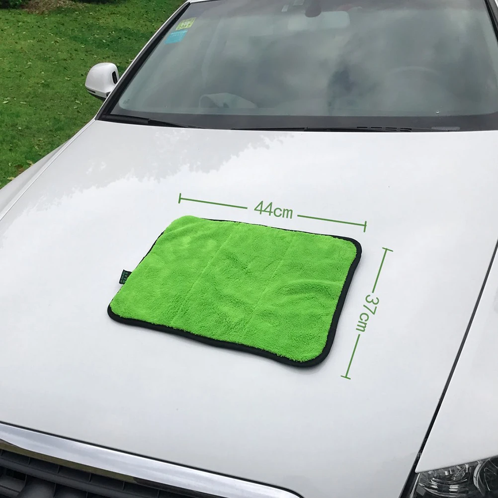 3 шт. двухсторонние инструменты для чистки автомобиля полотенце мытья коралловый