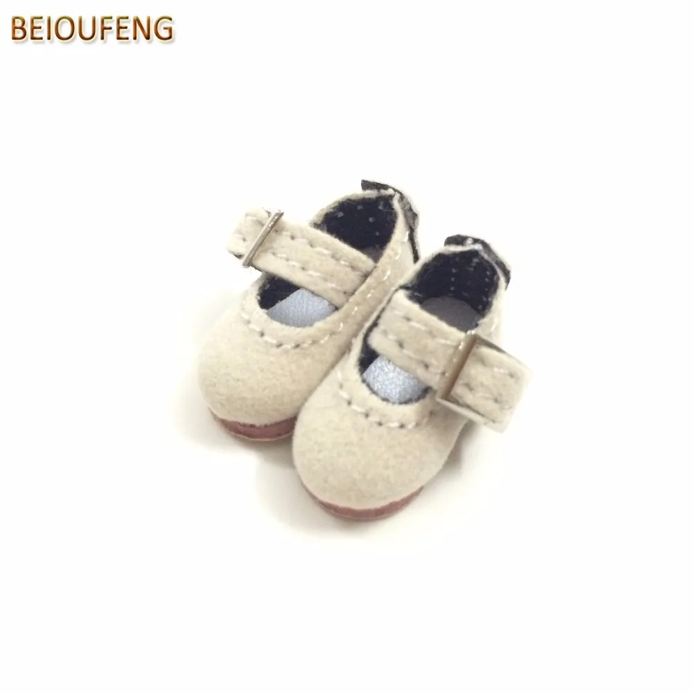 BEIOUFENG 1/8 BJD обувь для куклы Blythe игрушки, мини-игрушки сапоги для куклы Lati Pukifee, BJD обувь для кукол 2 пара/лот