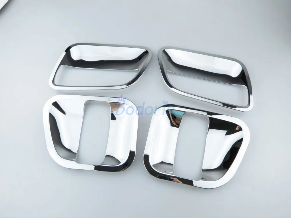 #304 Нержавеющая сталь Дверная ручка крышка рамка накладка панель 2005 2018 хром